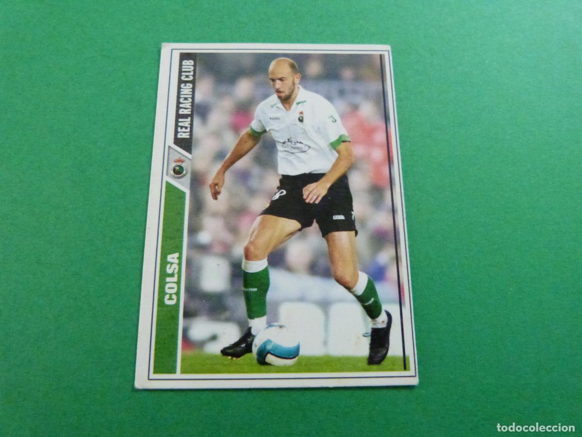 Cromos de f&uacute;tbol: TRADING CARD FUTBOL COLSA RACING DE SANTANDER N&ordm; 260 FICHAS LIGA MUNDICROMO 2007-2008/07-08