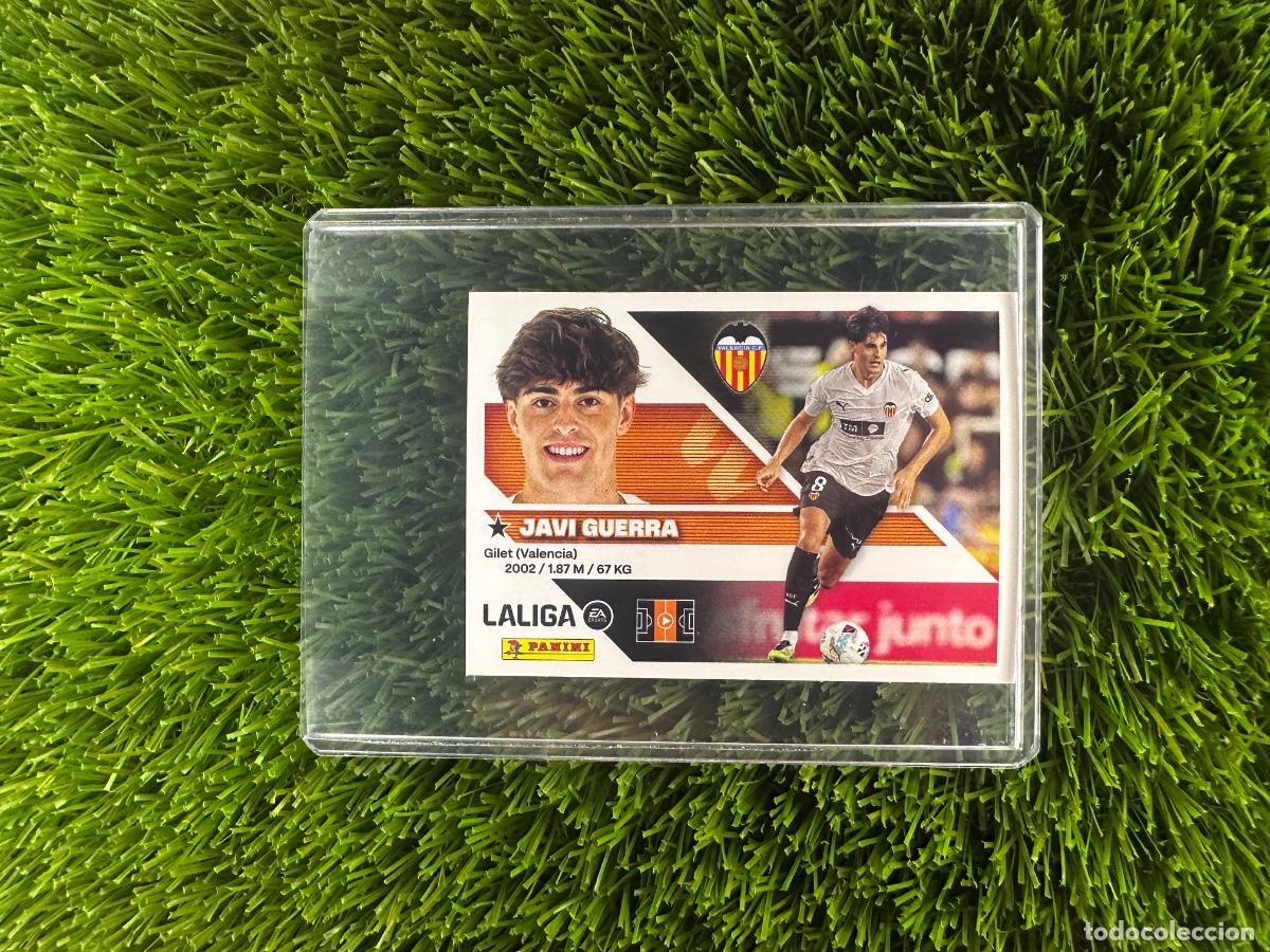 Cromos de f&uacute;tbol: N&ordm; 13 Javi Guerra Valencia CF Liga Este 26 27
