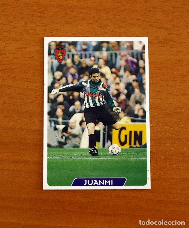 Cromos de f&uacute;tbol: Real Zaragoza -N&ordm; 112 Juanmi -Las Fichas de la Liga 95-96-1995-1996 -Mundicromo