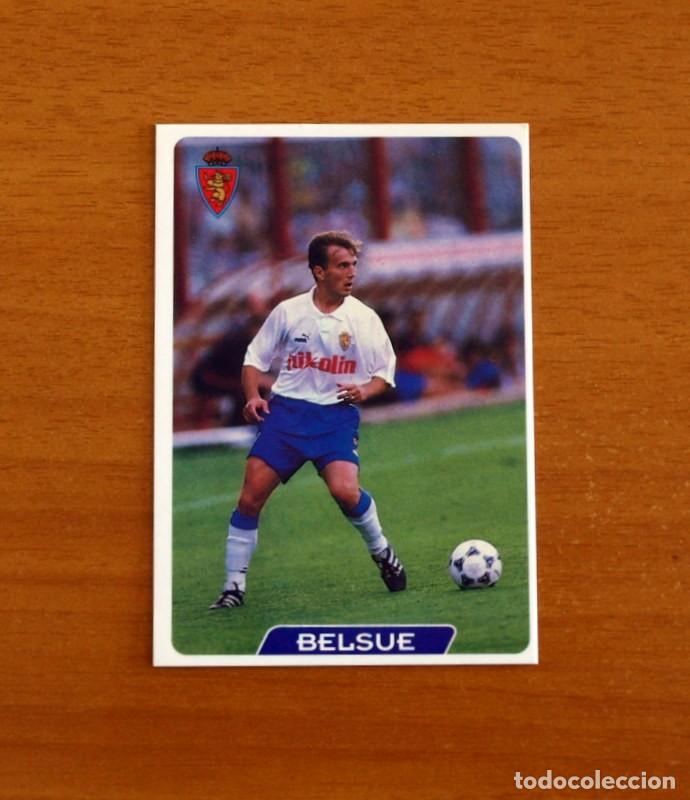Cromos de f&uacute;tbol: Real Zaragoza -N&ordm; 114 Belsue -Las Fichas de la Liga 95-96-1995-1996 -Mundicromo