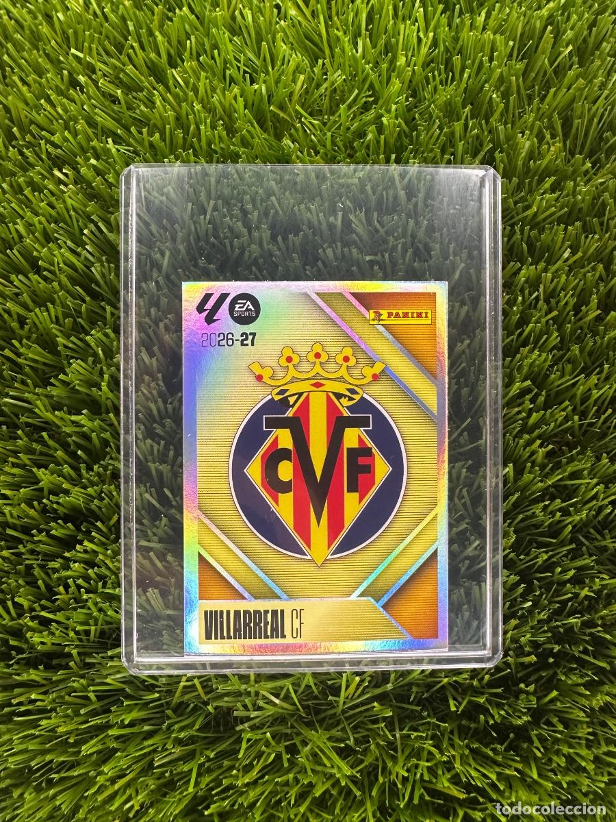 Figurine di Calcio: N&ordm; 1 Escudo Villarreal CF Liga Este 26 27