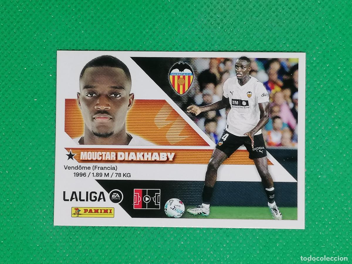 Cromos de f&uacute;tbol: 8 B 8B DIAKHABY VALENCIA ⚽ PANINI LIGA ESTE 26 27 2026 2027 ⚽