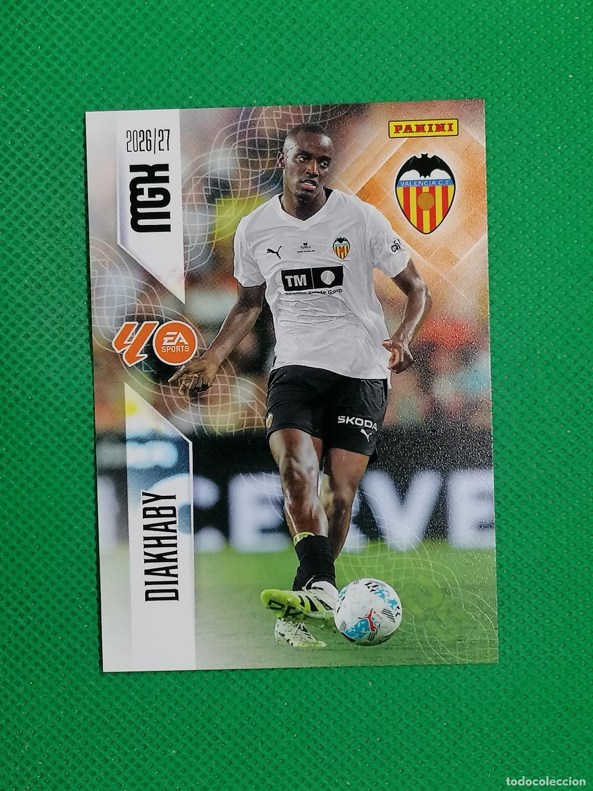 Cromos de f&uacute;tbol: 347 DIAKHABY VALENCIA ⚽ MEGACRACKS LIGA 2026 2027 26 27 ⚽