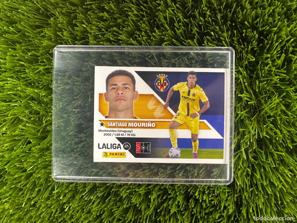 Cromos de f&uacute;tbol: N&ordm; 5 Mouri&ntilde;o Villarreal CF Liga Este 26 27