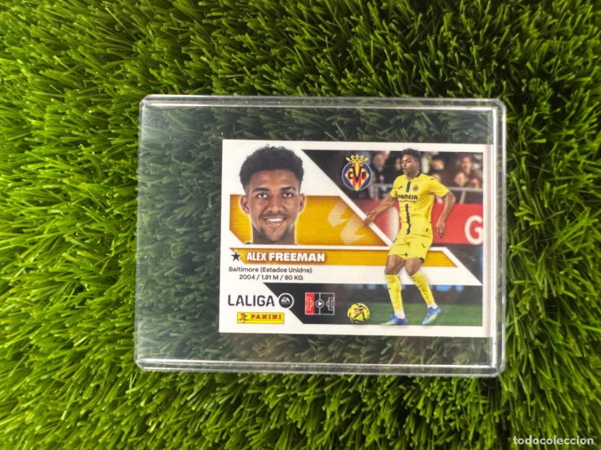 Cromos de f&uacute;tbol: N&ordm; 7B Freeman Villarreal CF Liga Este 26 27