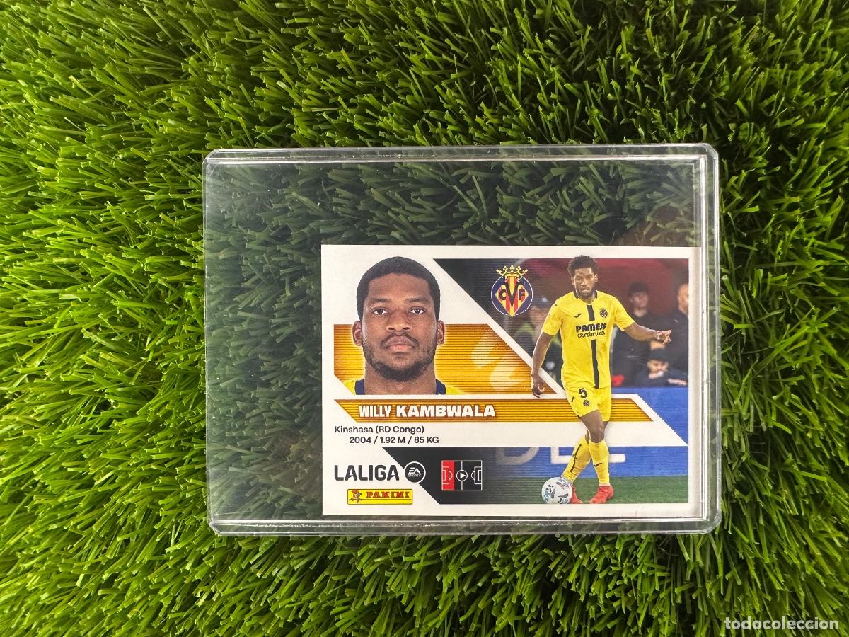 Cromos de f&uacute;tbol: N&ordm; 8A Kambwala Villarreal CF Liga Este 26 27