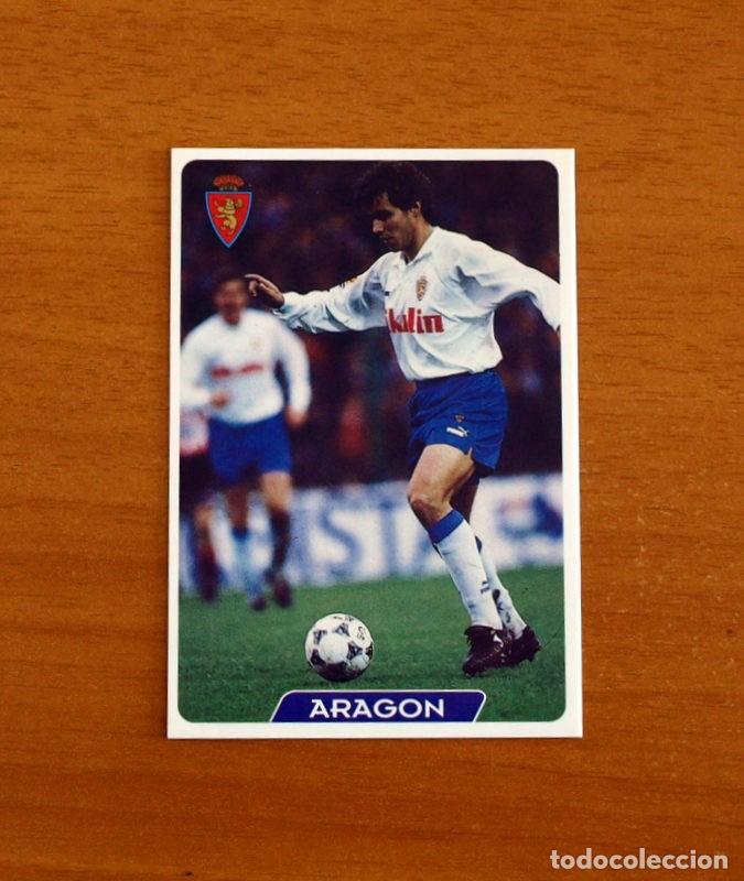 Cromos de f&uacute;tbol: Real Zaragoza -N&ordm; 123 Arag&oacute;n -Las Fichas de la Liga 95-96-1995-1996 -Mundicromo