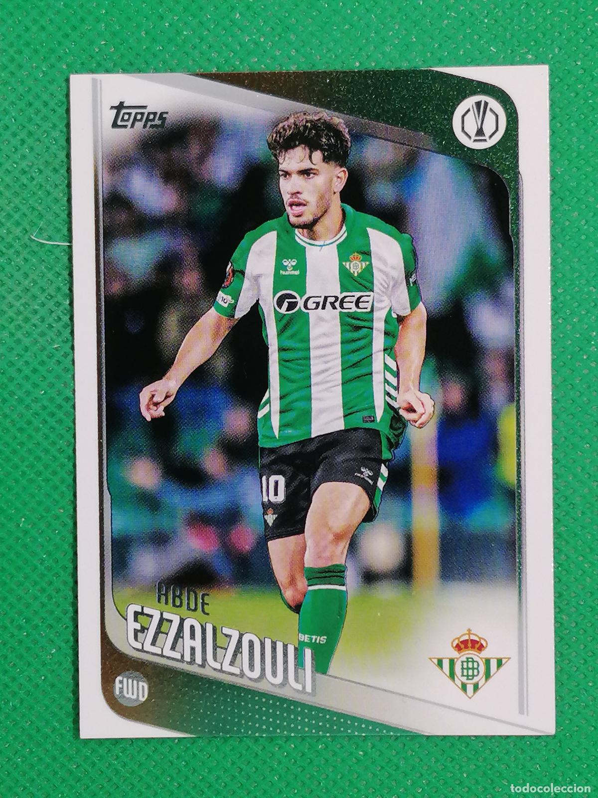 Cromos de f&uacute;tbol: 149 ABDE EZZALZOULI BETIS BALOMPIE ⚽ TOPPS UCC FLAGSHIP 25 26 2025 2026 ⚽