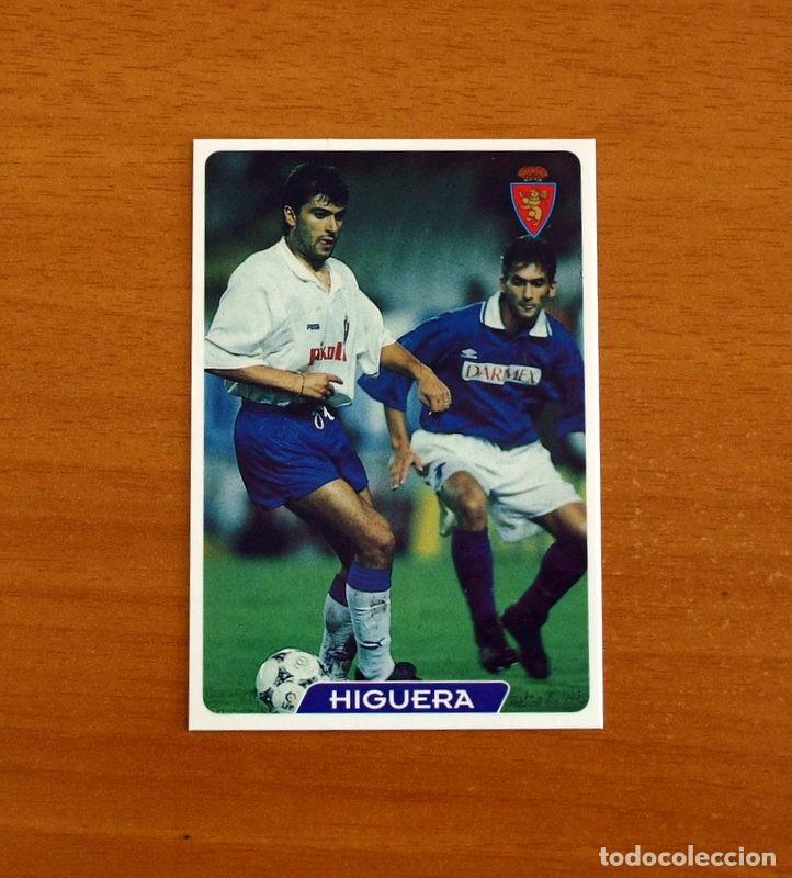 Cromos de f&uacute;tbol: Real Zaragoza -N&ordm; 124 Higuera -Las Fichas de la Liga 95-96-1995-1996 -Mundicromo