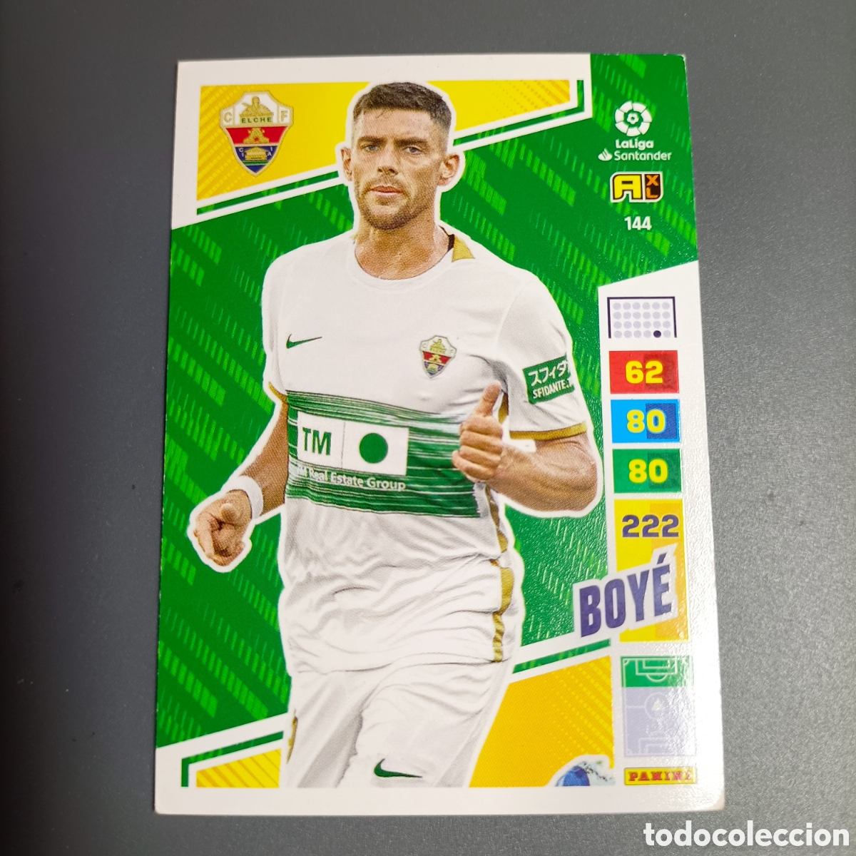 Cromos de f&uacute;tbol: ADRENALYN. LIGA 2022-2023 (ELCHE) №144 BOY&Eacute;