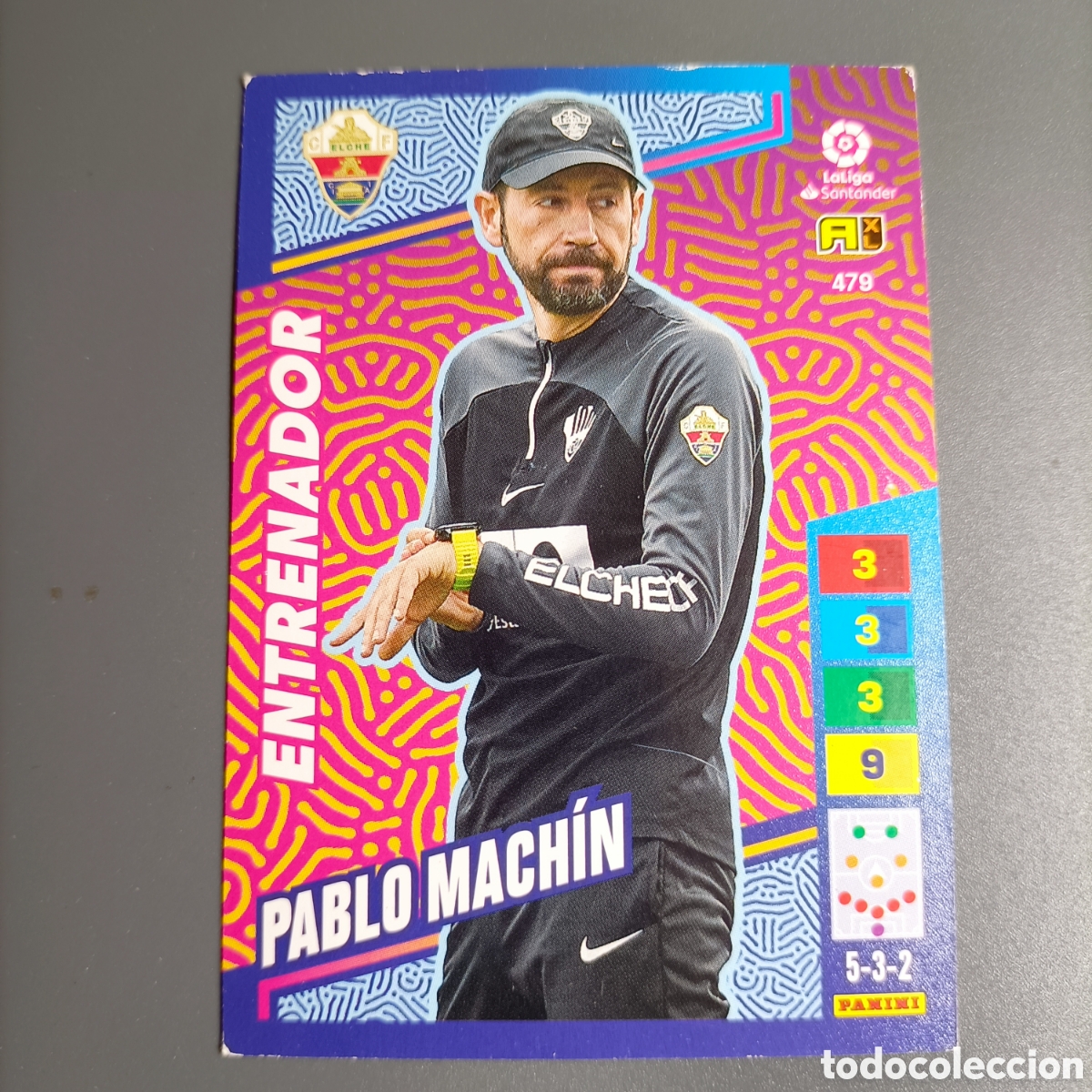 Cromos de f&uacute;tbol: ADRENALYN. LIGA 2022-2023 (ELCHE) №479 PABLO MACHIN