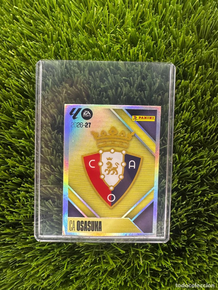 Cromos de f&uacute;tbol: N&ordm; 1 Escudo CA Osasuna Liga Este 26 27
