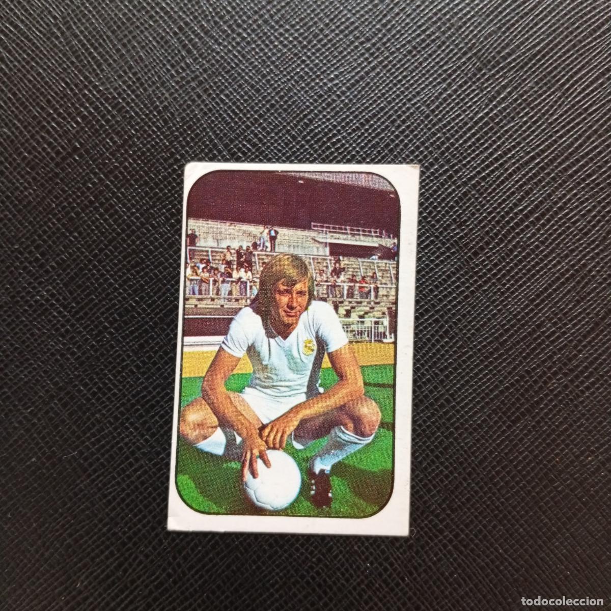 Cromos de f&uacute;tbol: JENSEN REAL MADRID ESTE 1976 1977 CROMO FUTBOL 76 77 LIGA - DESPEGADO - A193 PG496 FICHAJE 14