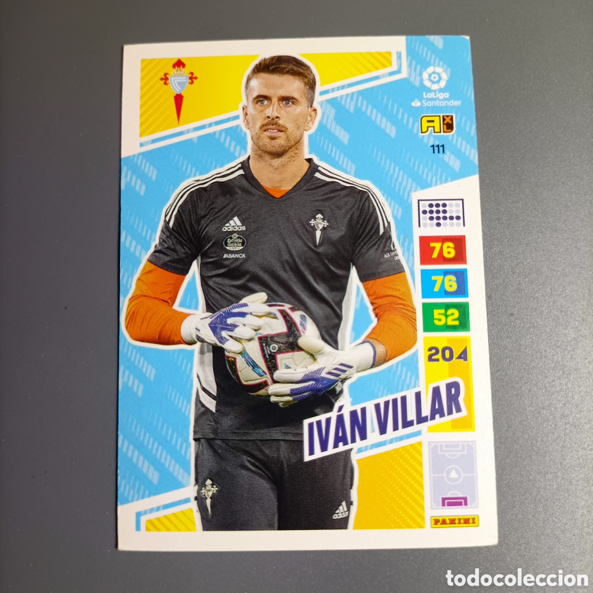 Cromos de f&uacute;tbol: ADRENALYN. LIGA 2022-2023 (CELTA) №111 IVAN VILLAR