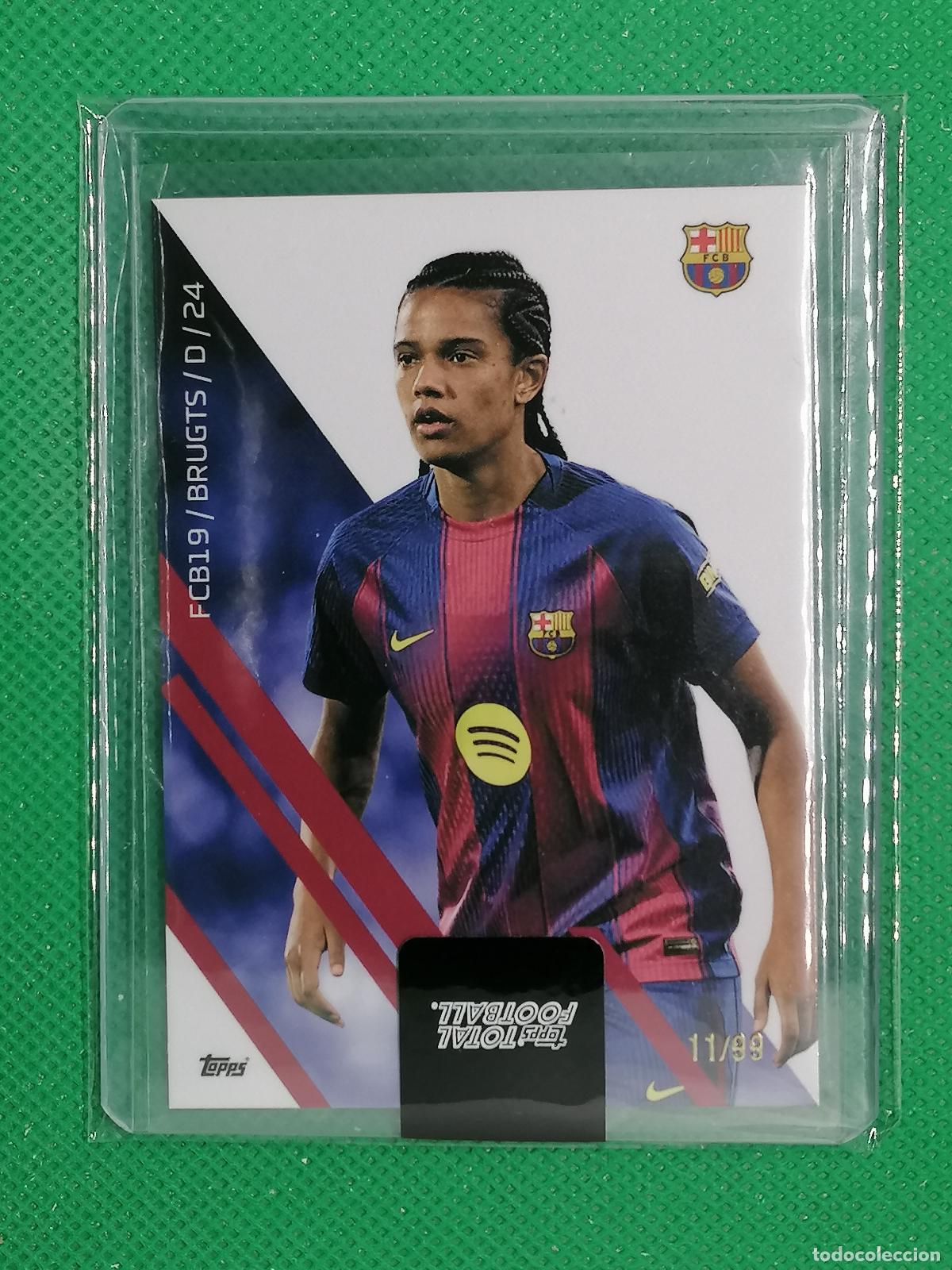 Fu&szlig;ball-Sticker: ESMEE BRUGTS BARCELONA WOMEN /99 ⚽ TTF TOPPS TOTAL FOOTBALL 25 26 2025 2026 ⚽