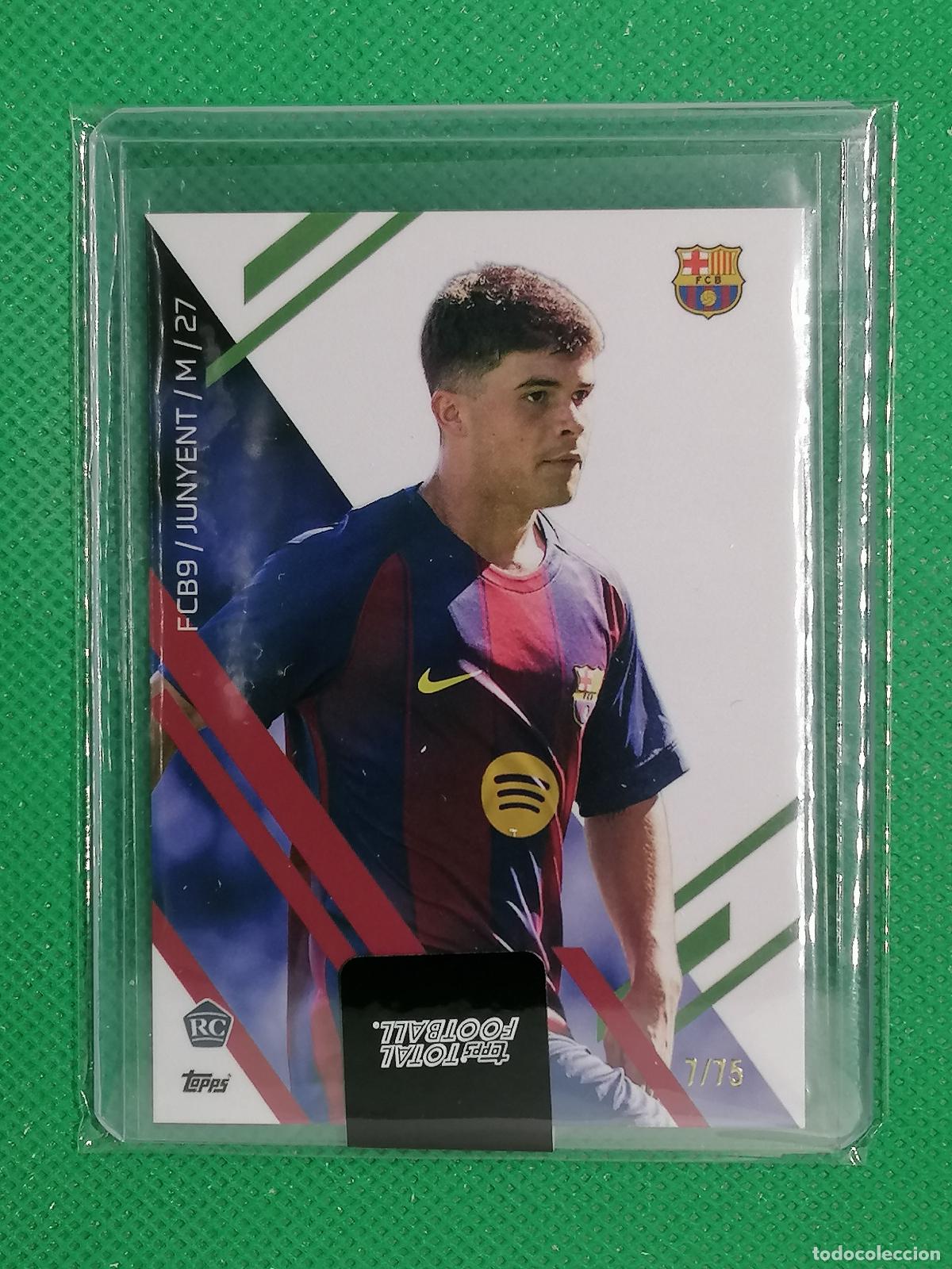 Cromos de f&uacute;tbol: QUIM JUNYENT BARCELONA /75 ⚽ TTF TOPPS TOTAL FOOTBALL 25 26 2025 2026 ⚽