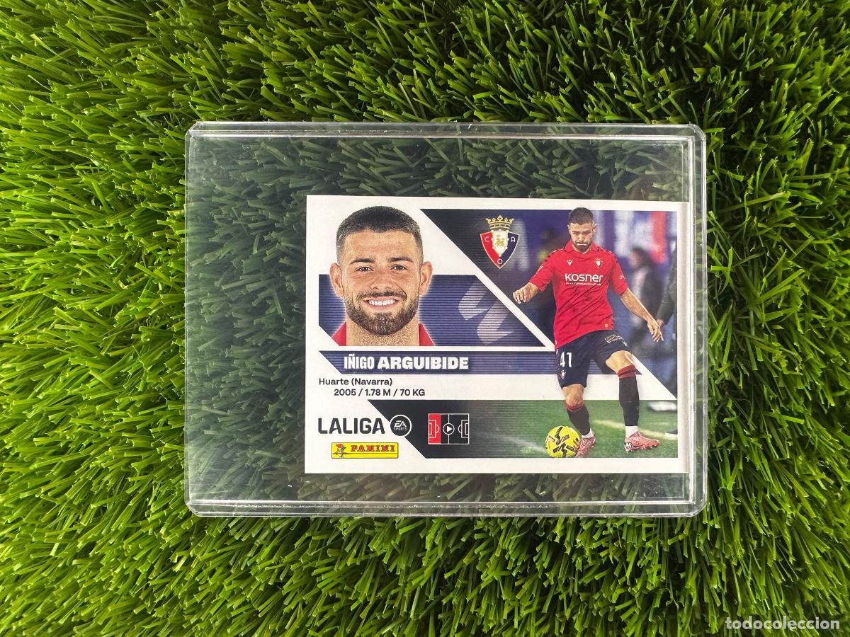Cromos de f&uacute;tbol: N&ordm; 5B Arguibide CA Osasuna Liga Este 26 27