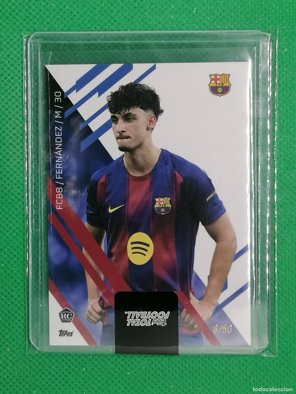 Cromos de f&uacute;tbol: GUILLE FERNANDEZ ROOKIE CARD /50 ⚽ TTF TOPPS TOTAL FOOTBALL 25 26 2025 2026 ⚽