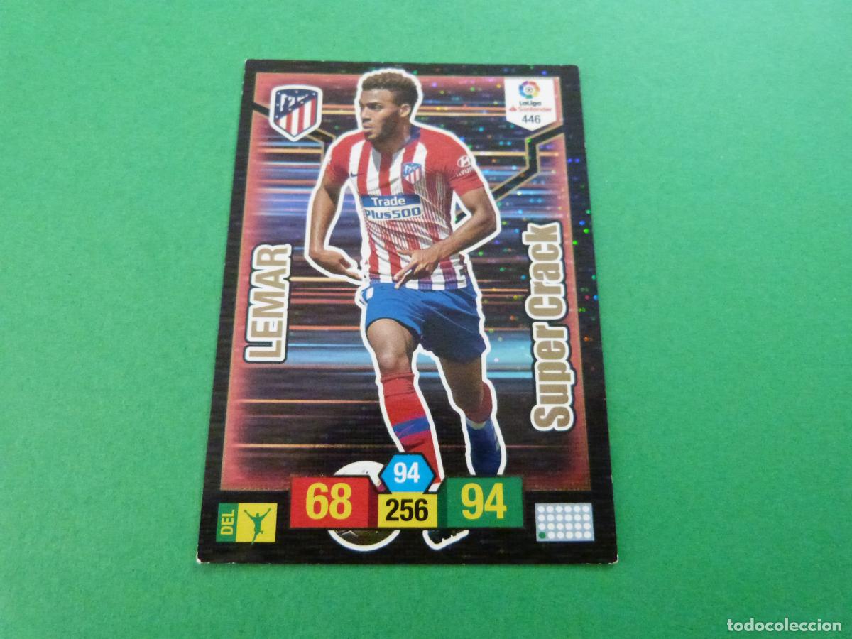 Cromos de f&uacute;tbol: TRADING CARD FUTBOL LEMAR ATLETICO DE MADRID N&ordm; 446 LIGA ADRENALYN XL 2018-2019/18-19 PANINI