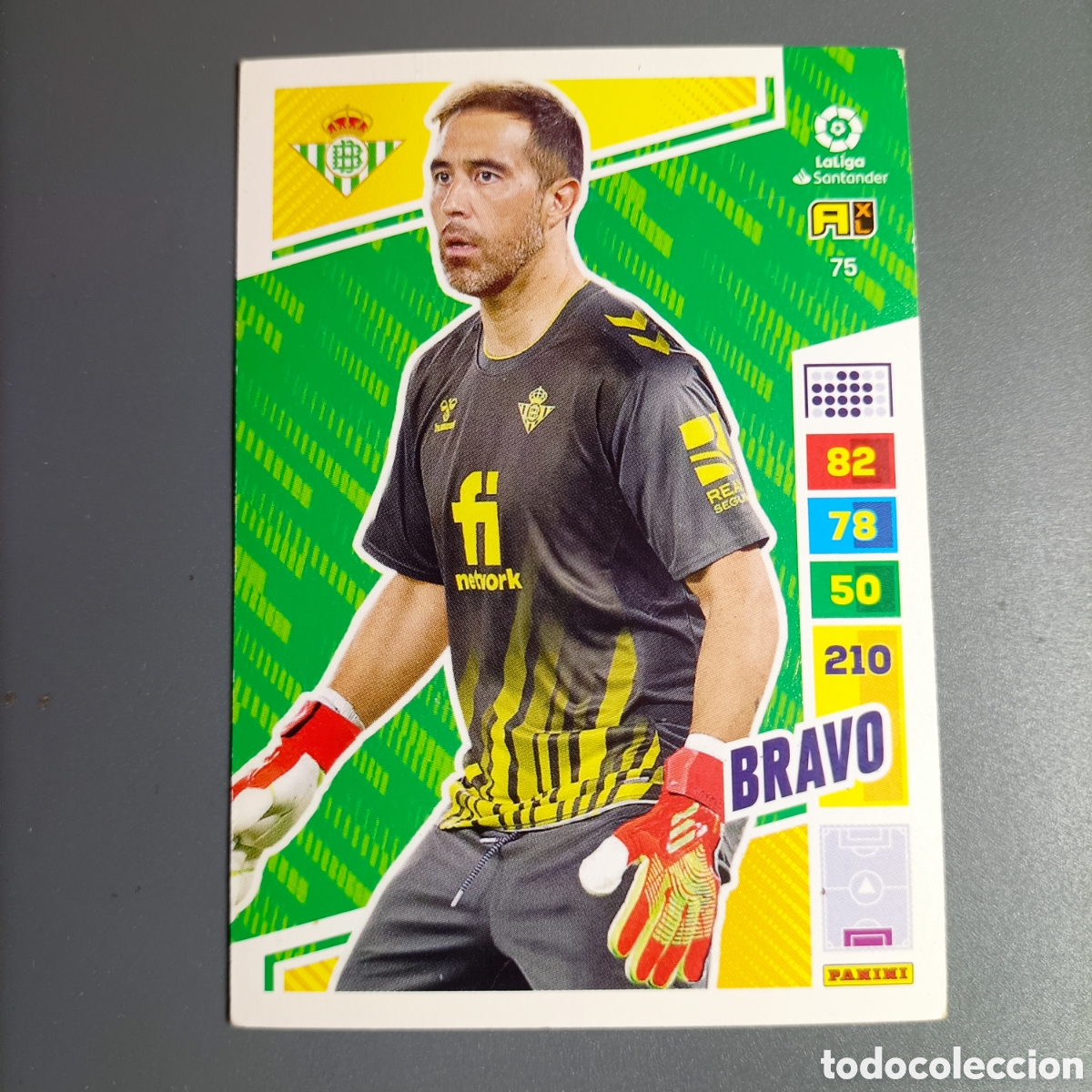 Cromos de f&uacute;tbol: ADRENALYN. LIGA 2022-2023 (BETIS) №75 BRAVO