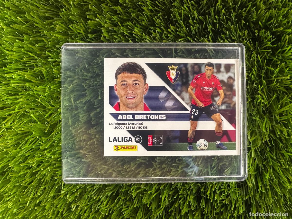 Cromos de f&uacute;tbol: N&ordm; 9 Abel Bretones CA Osasuna Liga Este 26 27
