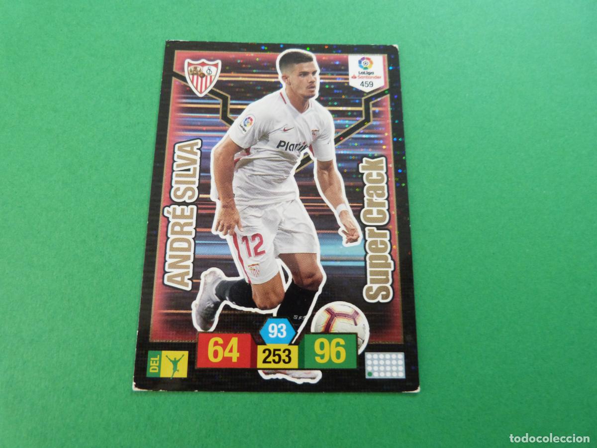 Cromos de f&uacute;tbol: TRADING CARD FUTBOL ANDRE SILVA SEVILLA F.C. N&ordm; 459 LIGA ADRENALYN XL 2018-2019/18-19 PANINI