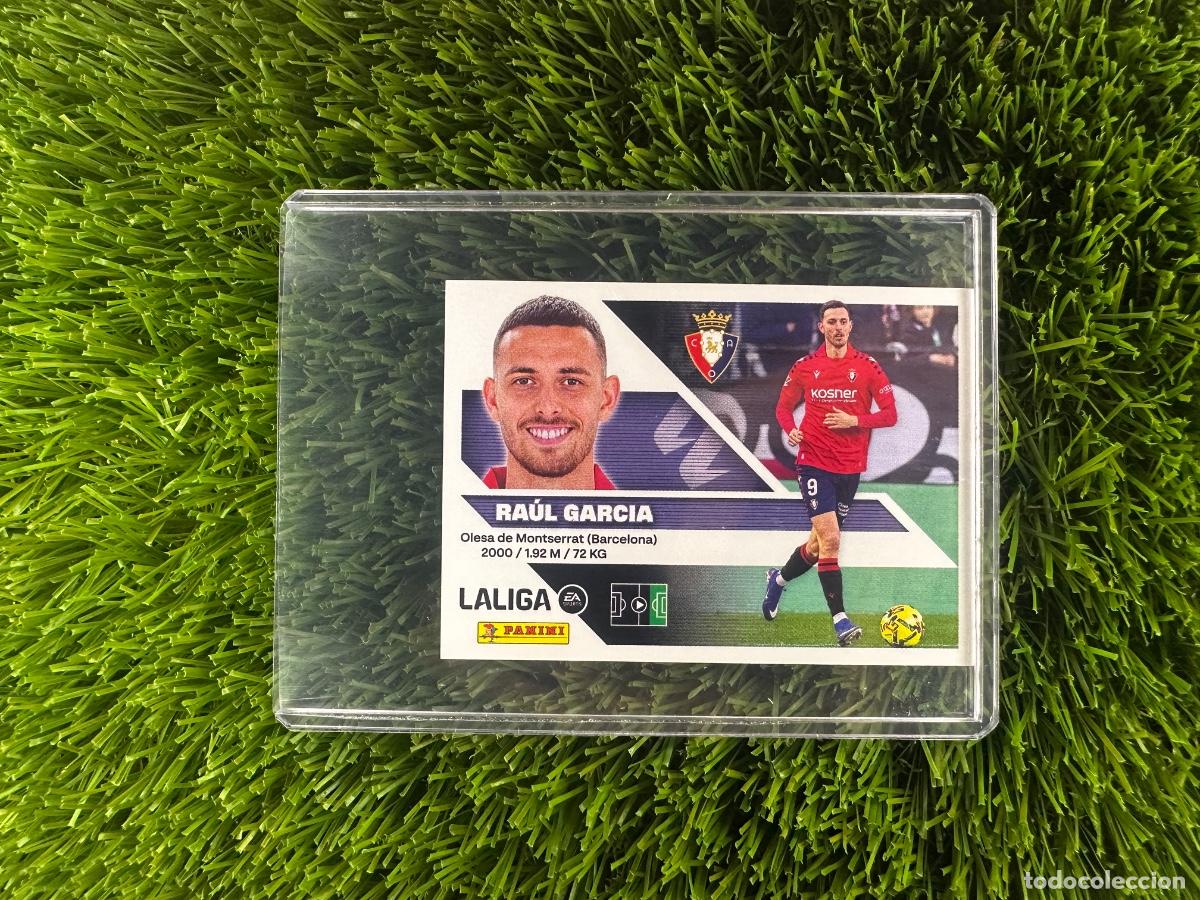 Cromos de f&uacute;tbol: N&ordm; 18 Ra&uacute;l Garc&iacute;a CA Osasuna Liga Este 26 27