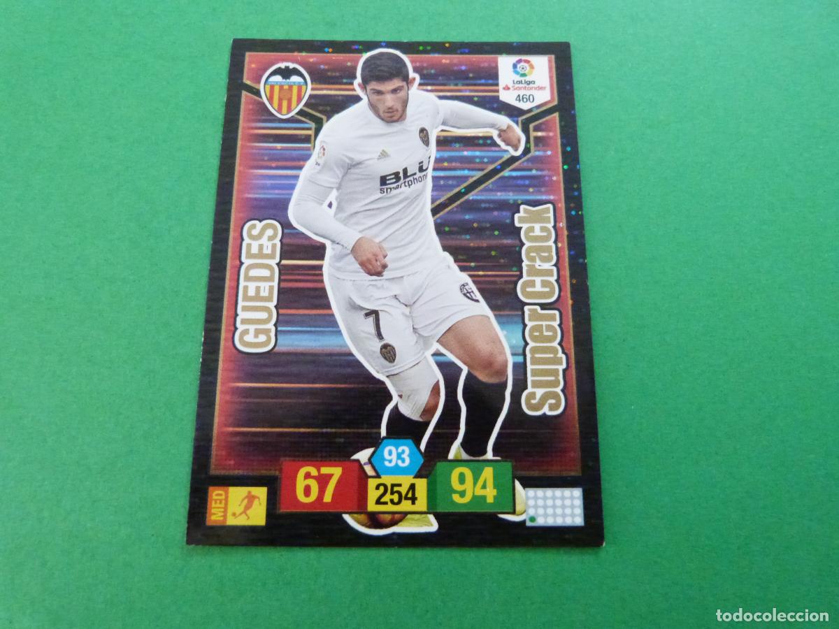 Cromos de f&uacute;tbol: TRADING CARD FUTBOL GUEDES VALENCIA C.F. N&ordm; 460 LIGA ADRENALYN XL 2018-2019/18-19 PANINI