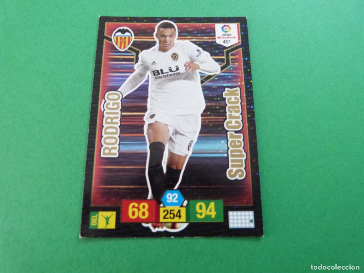 Cromos de f&uacute;tbol: TRADING CARD FUTBOL RODRYGO VALENCIA C.F. N&ordm; 461 LIGA ADRENALYN XL 2018-2019/18-19 PANINI