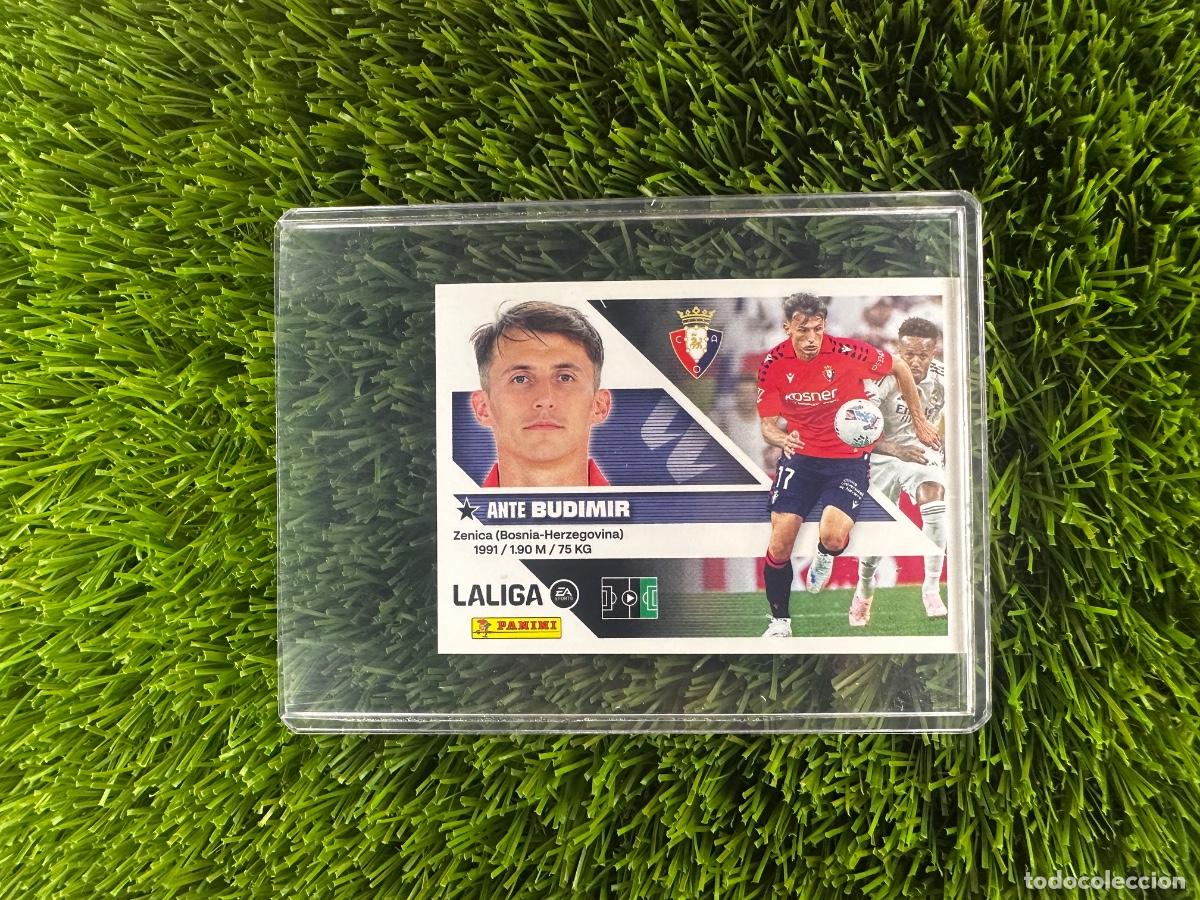 Cromos de f&uacute;tbol: N&ordm; 20 Budimir CA Osasuna Liga Este 26 27