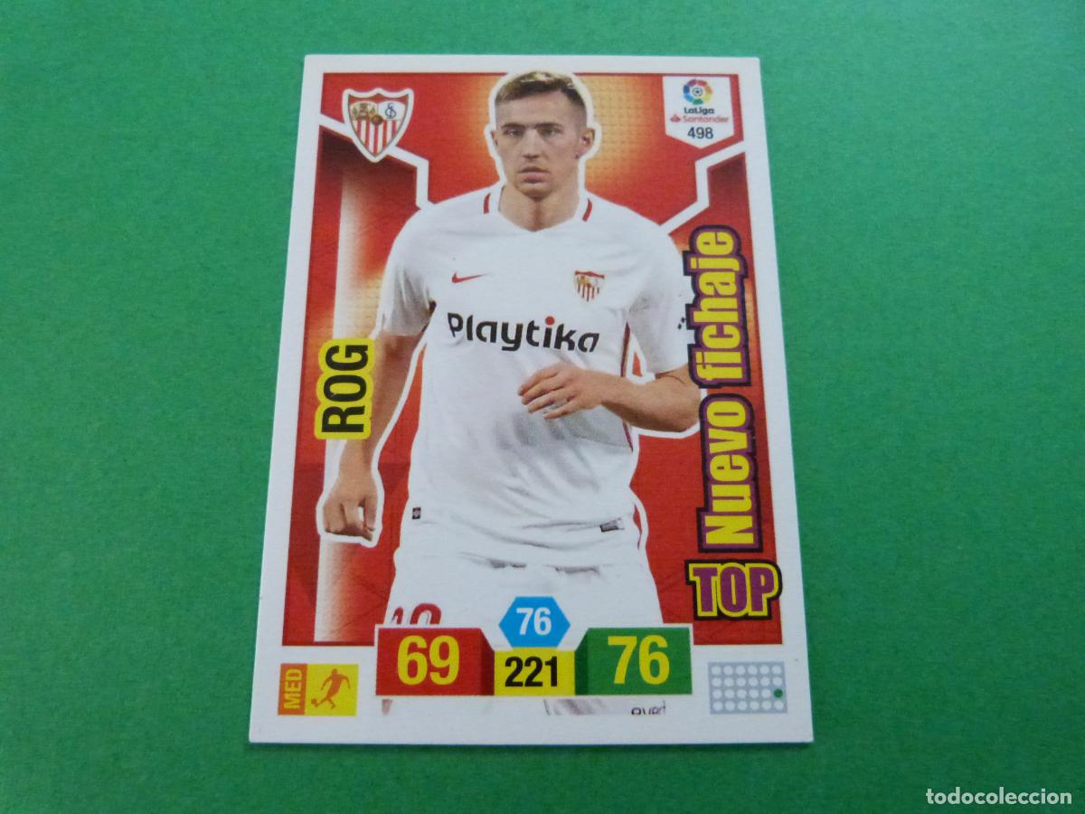 Cromos de f&uacute;tbol: TRADING CARD FUTBOL ROG SEVILLA F.C. N&ordm; 498 LIGA ADRENALYN XL 2018-2019/18-19 PANINI