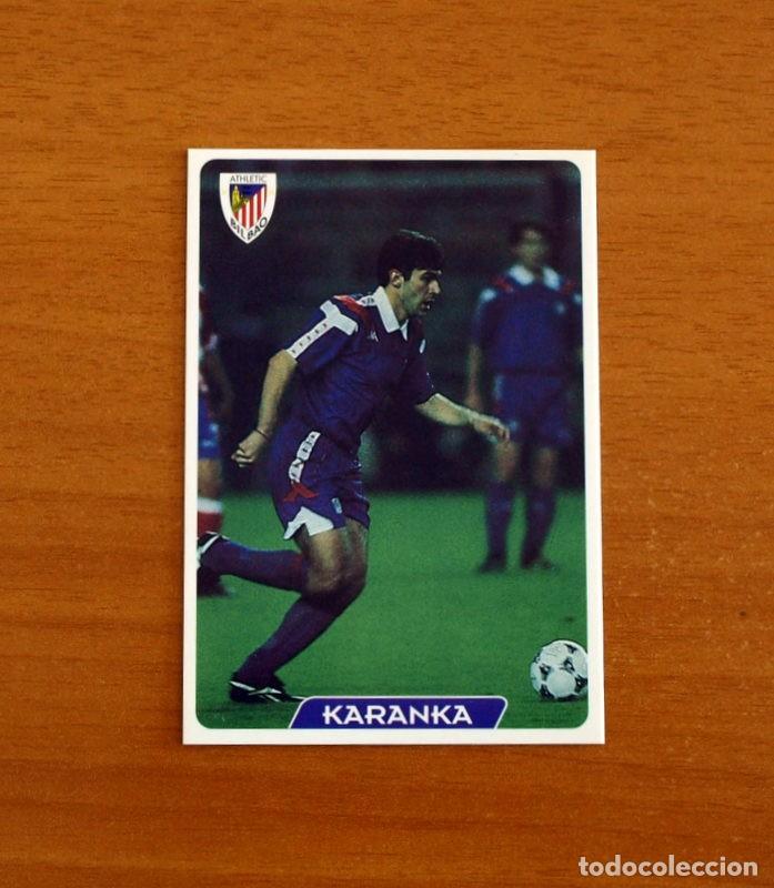 Fu&szlig;ball-Sticker: Athletic de Bilbao -N&ordm; 131 Karanka -Las Fichas de la Liga 95-96-1995-1996 -Mundicromo
