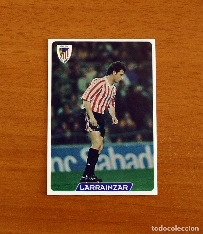 Fu&szlig;ball-Sticker: Athletic de Bilbao -N&ordm; 134 Larrainzar -Las Fichas de la Liga 95-96-1995-1996 -Mundicromo