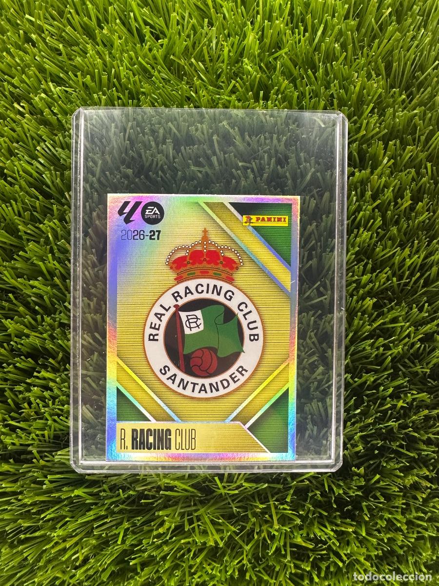 Fu&szlig;ball-Sticker: N&ordm; 1 Escudo R Racing C Liga Este 26 27