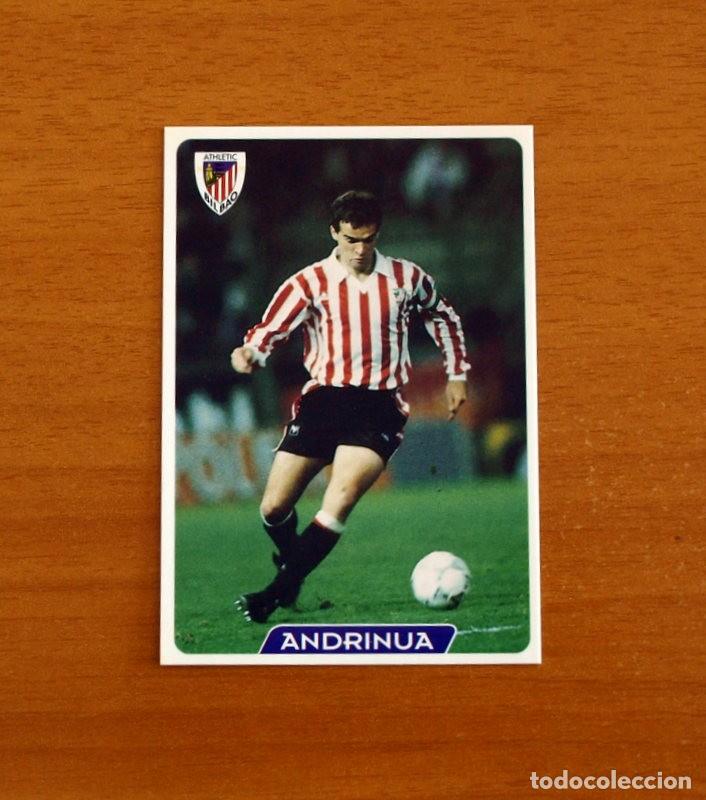 Fu&szlig;ball-Sticker: Athletic de Bilbao -N&ordm; 135 Andrinua -Las Fichas de la Liga 95-96-1995-1996 -Mundicromo
