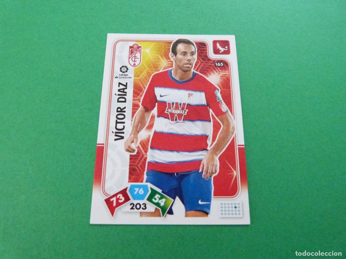 Cromos de f&uacute;tbol: TRADING CARD FUTBOL VICTOR DIAZ GRANADA C.F. N&ordm; 165 LIGA ADRENALYN XL 2019-2020/19-20 PANINI