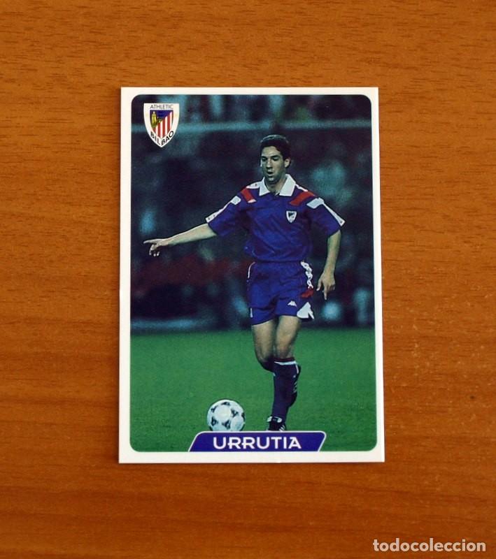 Cromos de f&uacute;tbol: Athletic de Bilbao -N&ordm; 137 Urrutia -Las Fichas de la Liga 95-96-1995-1996 -Mundicromo