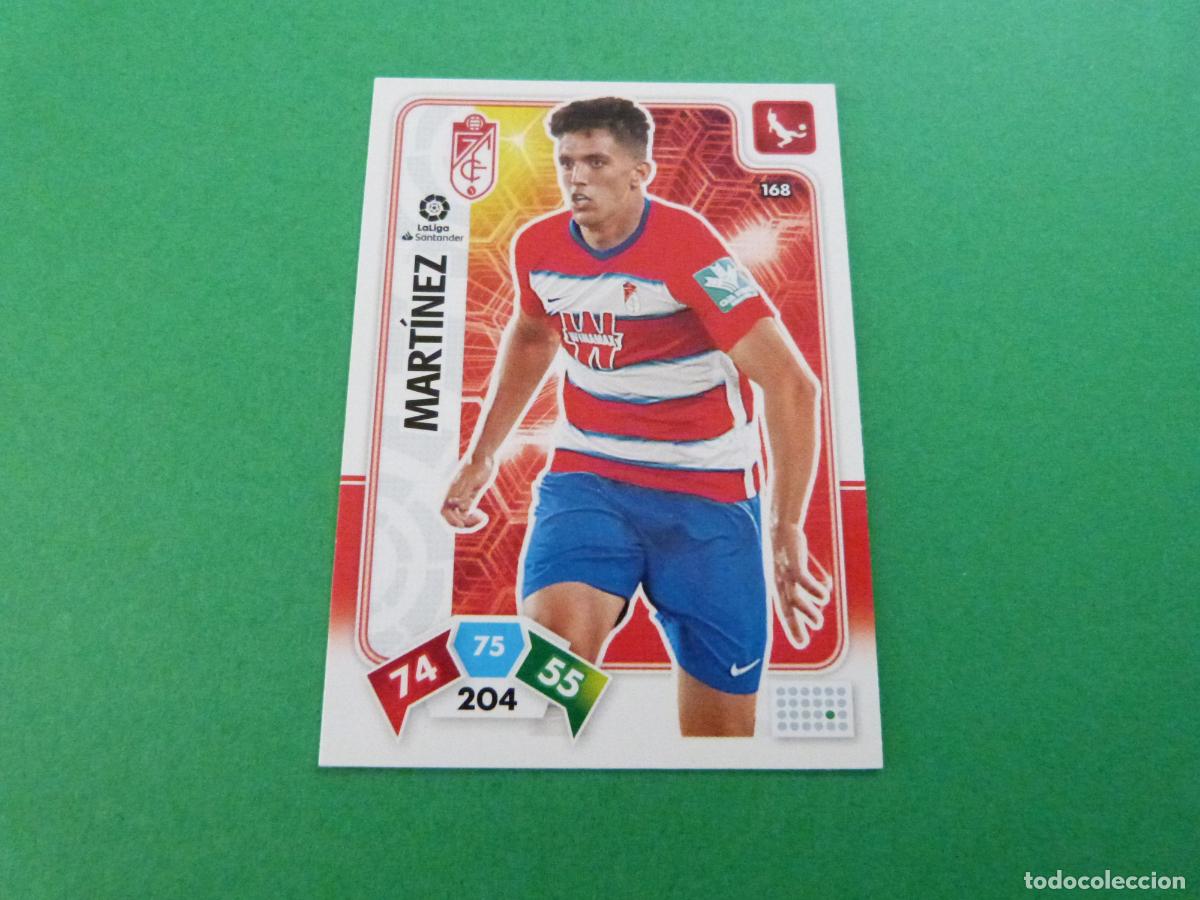 Cromos de f&uacute;tbol: TRADING CARD FUTBOL MARTINEZ GRANADA C.F. N&ordm; 168 LIGA ADRENALYN XL 2019-2020/19-20 PANINI