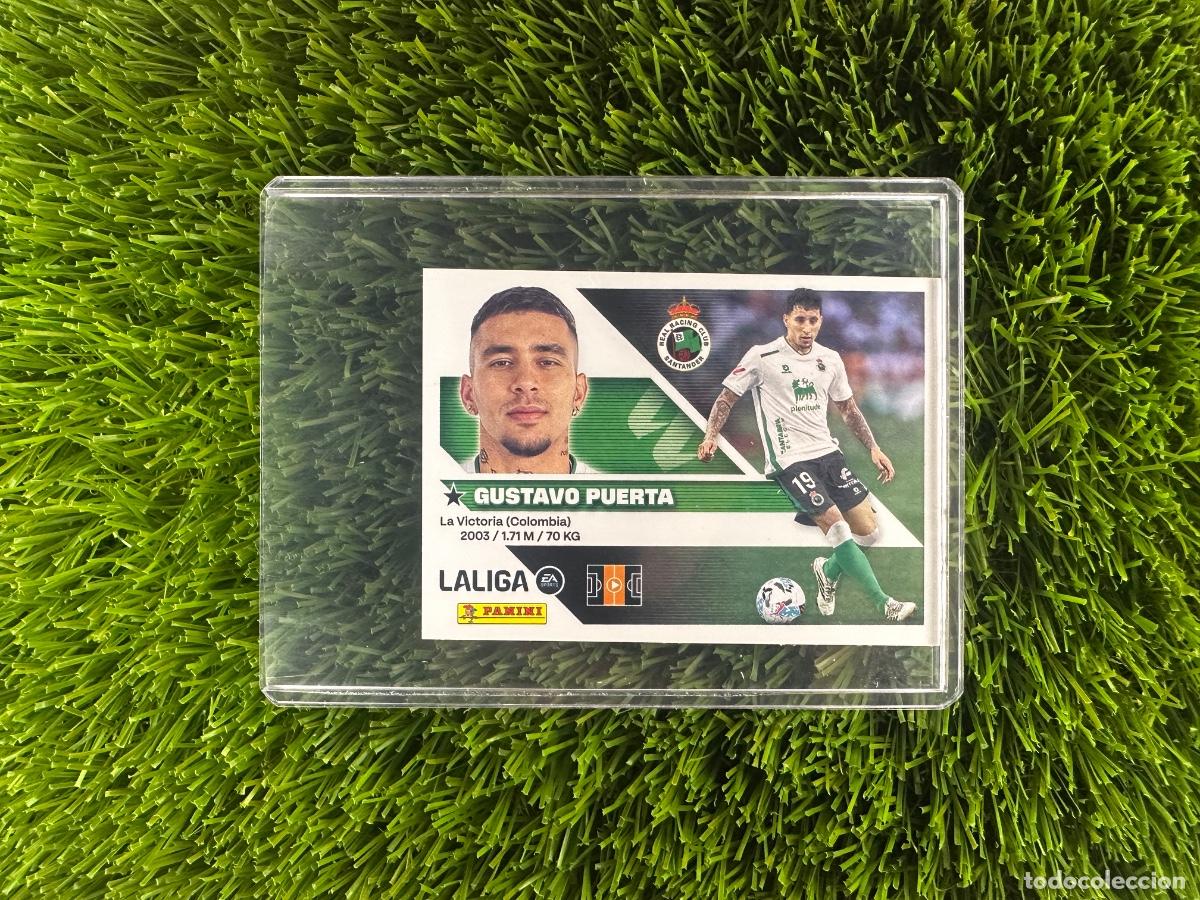 Cromos de f&uacute;tbol: N&ordm; 12 Gustavo Puerta R Racing C Liga Este 26 27