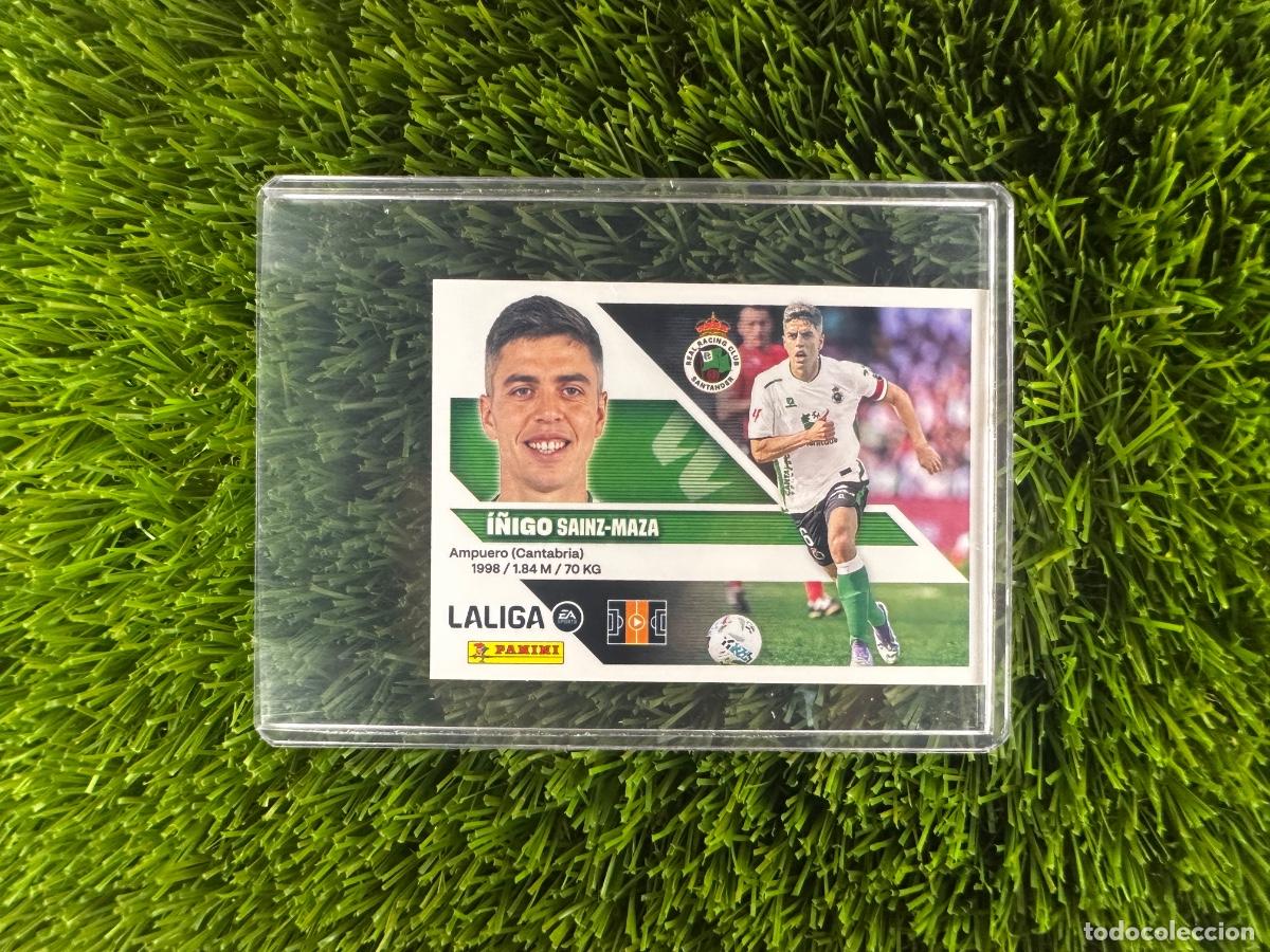 Cromos de f&uacute;tbol: N&ordm; 13 &Iacute;&ntilde;igo R Racing C Liga Este 26 27