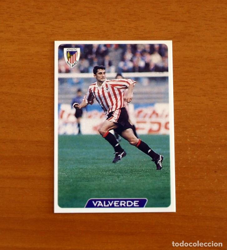 Cromos de f&uacute;tbol: Athletic de Bilbao -N&ordm; 141 Valverde -Las Fichas de la Liga 95-96-1995-1996 -Mundicromo