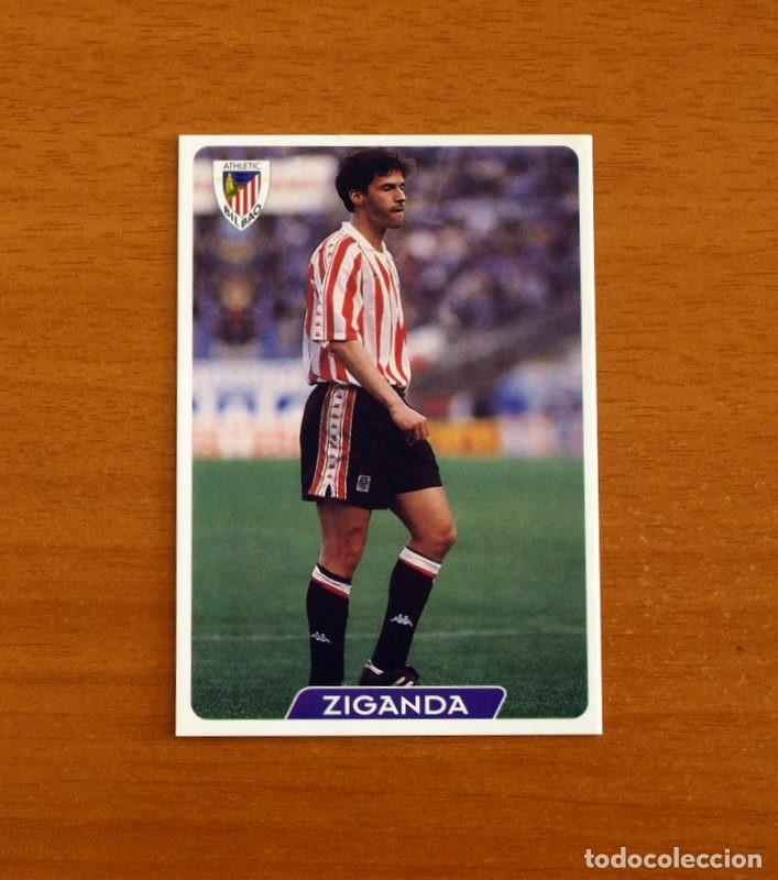 Cromos de f&uacute;tbol: Athletic de Bilbao -N&ordm; 142 Ziganda -Las Fichas de la Liga 95-96-1995-1996 -Mundicromo