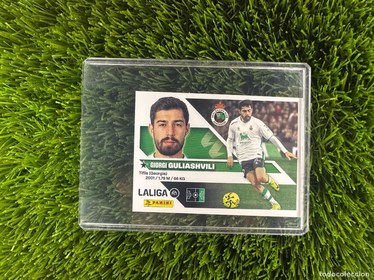 Cromos de f&uacute;tbol: N&ordm; 17 Guliashvili R Racing C Liga Este 26 27