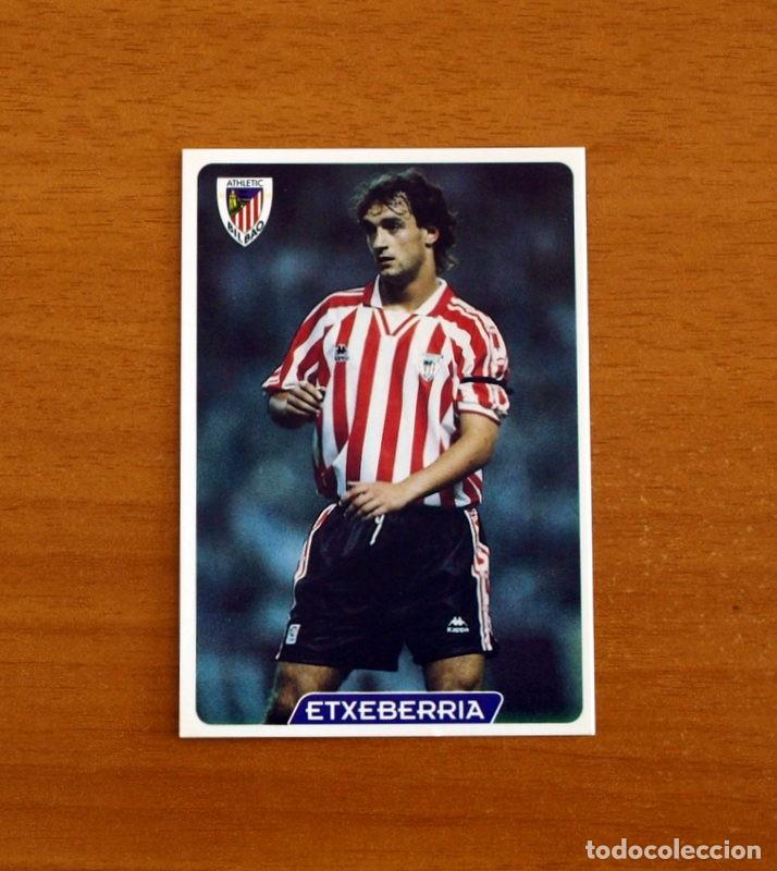Cromos de f&uacute;tbol: Athletic de Bilbao -N&ordm; 144 Etxeberria -Las Fichas de la Liga 95-96-1995-1996 -Mundicromo