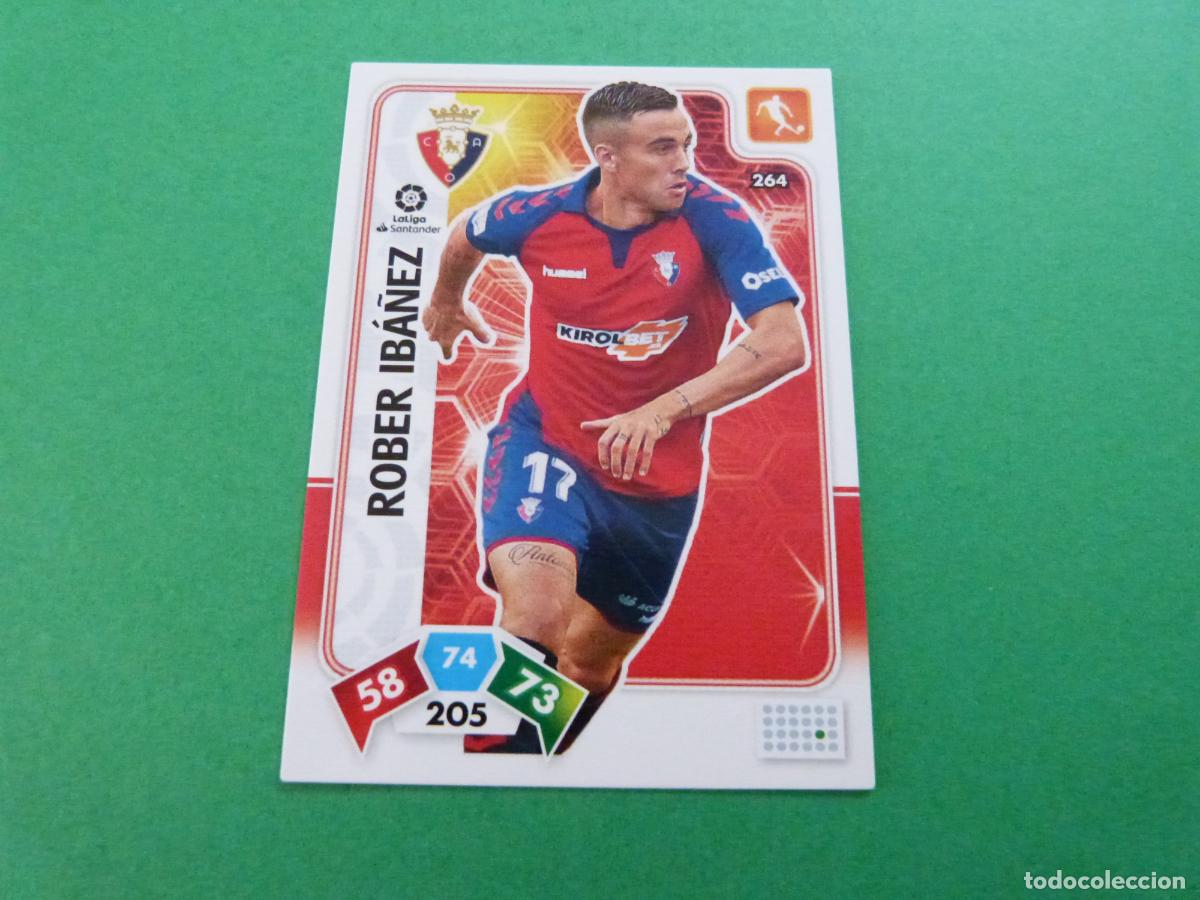 Cromos de f&uacute;tbol: TRADING CARD FUTBOL ROBER IBA&Ntilde;EZ AT. OSASUNA N&ordm; 264 LIGA ADRENALYN XL 2019-2020/19-20 PANINI