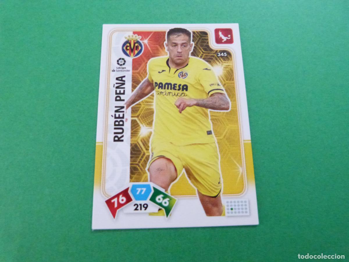 Cromos de f&uacute;tbol: TRADING CARD FUTBOL RUBEN PE&Ntilde;A VILLARREAL C.F. N&ordm; 345 LIGA ADRENALYN XL 2019-2020/19-20 PANINI