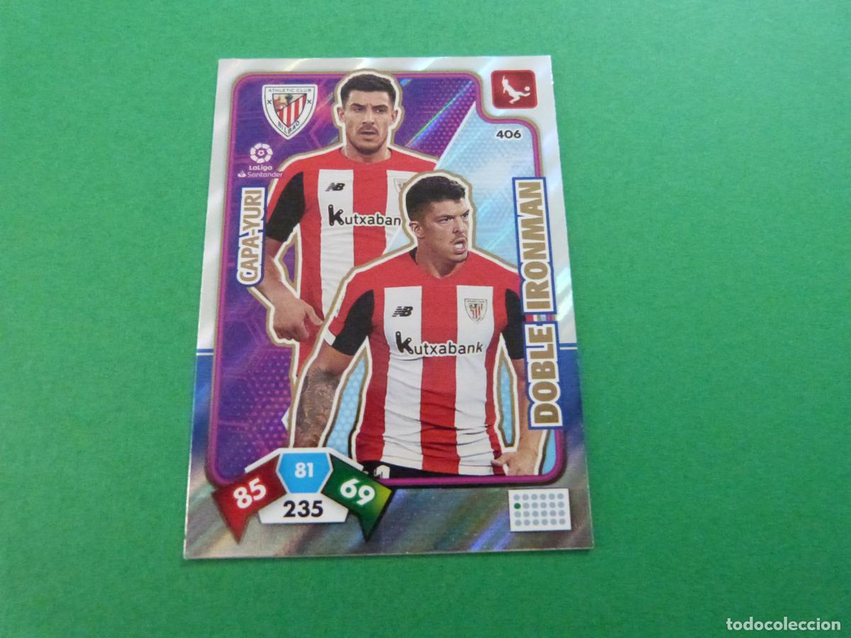 Cromos de f&uacute;tbol: TRADING CARD FUTBOL CAPA YURI ATH. BILBAO N&ordm; 406 LIGA ADRENALYN XL 2019-2020/19-20 PANINI