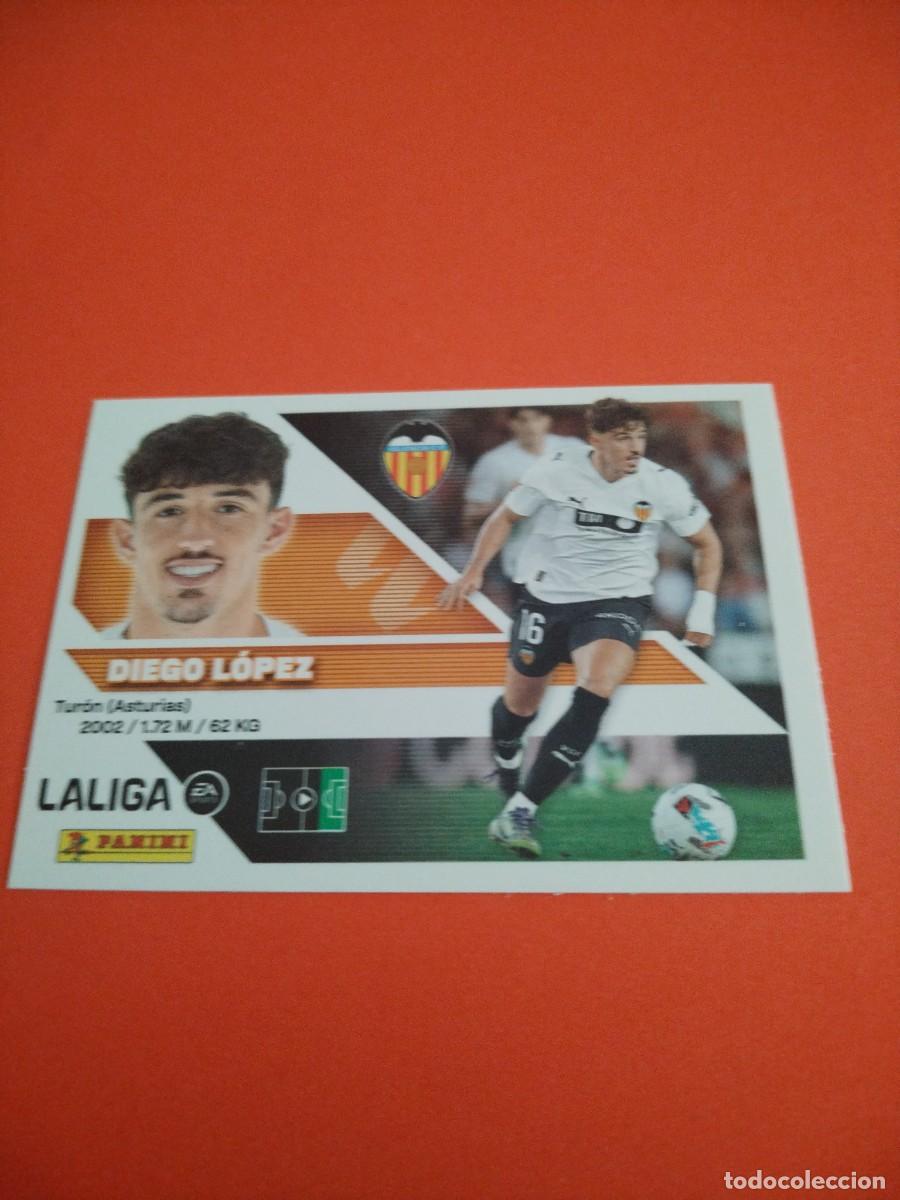 Cromos de f&uacute;tbol: ESTE 2026 2027 VALENCIA N 18 DIEGO