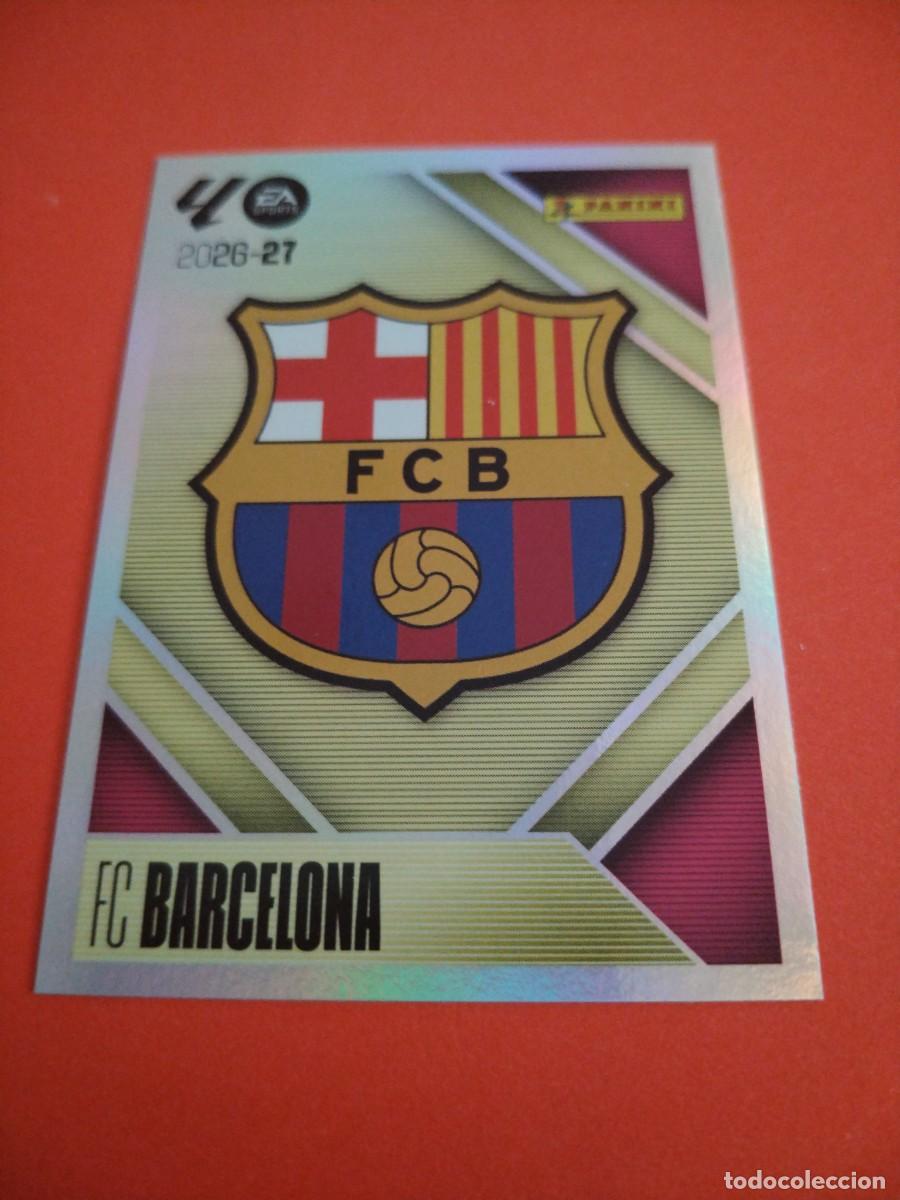 Cartes &agrave; collectionner de Football: ESTE 2026 2027 F C BARCELONA N 1 ESCUDO
