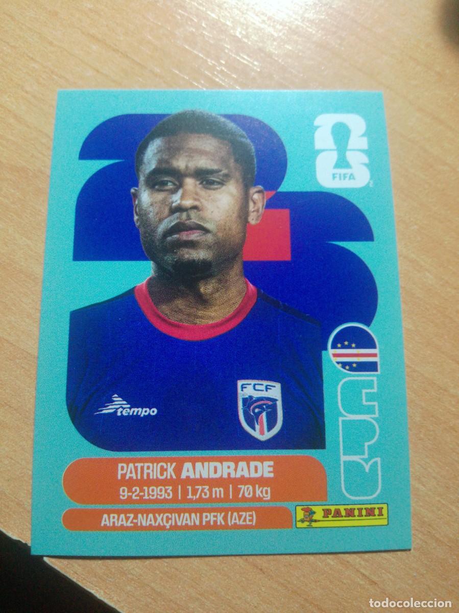 Cartes &agrave; collectionner de Football: CPV 11 ANDRADE CABO VERDE MUNDIAL FIFA WORLD CUP 2026 26 PANINI STICKERS NUEVO